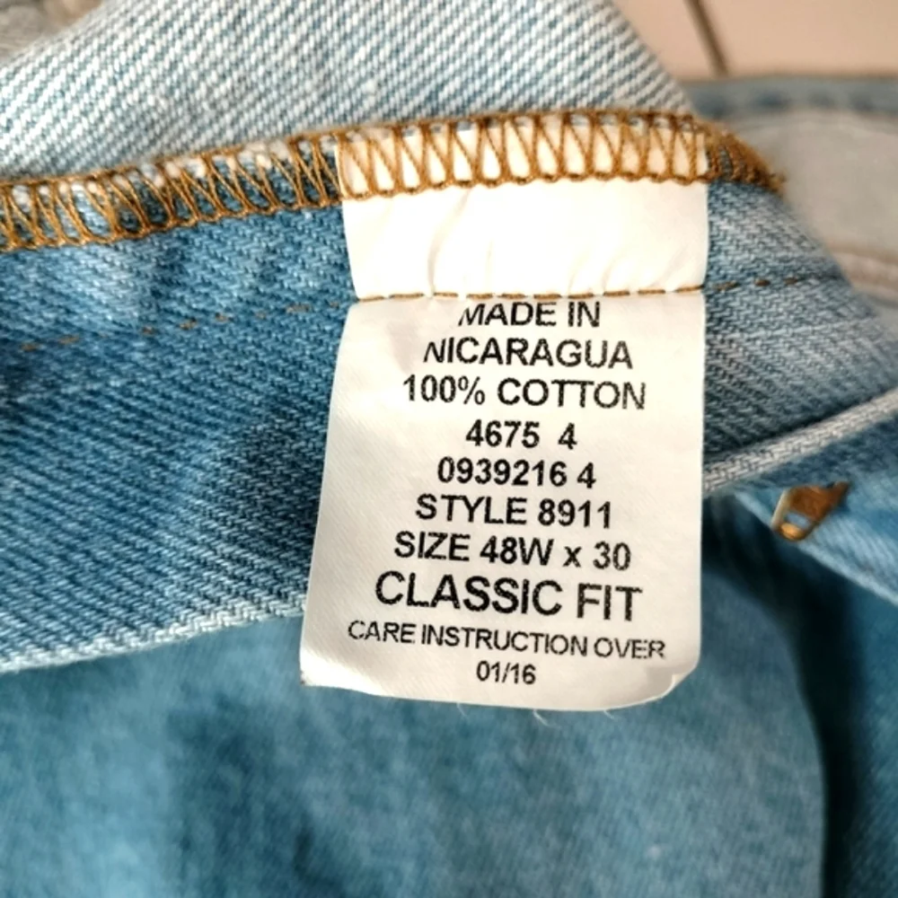 Saddlebred Men's Relaxed Fit Blue Jeans